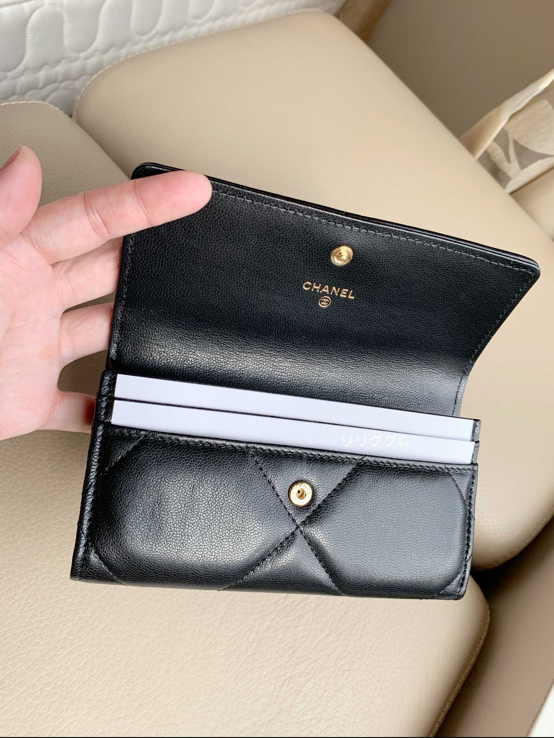 (シャネル)AP0953☆CHANEL 19 フラップ ウォレット☆